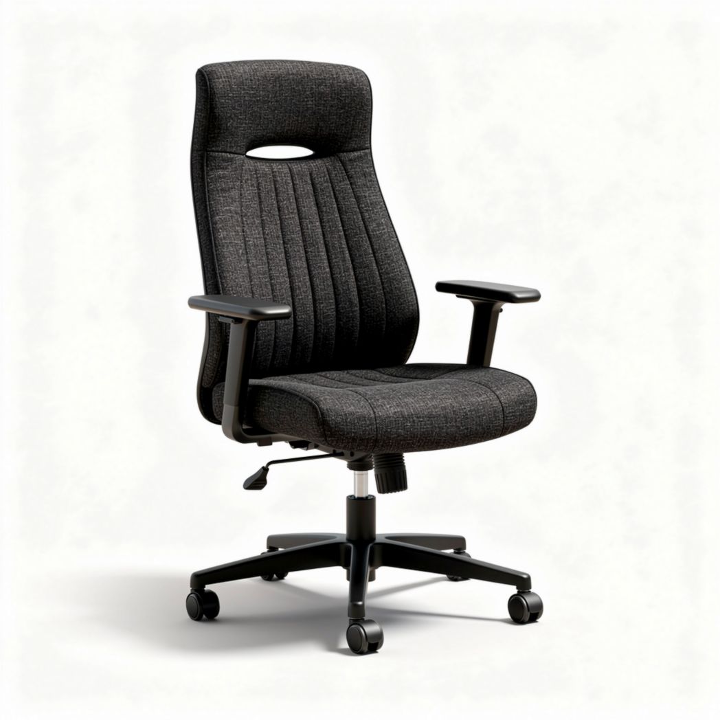 Ergonomic Office Chair for Comfortable Seating – Fabric Material – 60 x 60 x 110cm