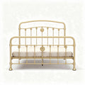 Metal Bed Frame with Elegant Design for Bedroom Use, Steel Construction, 200 x 100 x 120cm