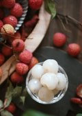 Lychee Seeds for Growing Tropical Fruit Plants, Non-GMO(5pcs)