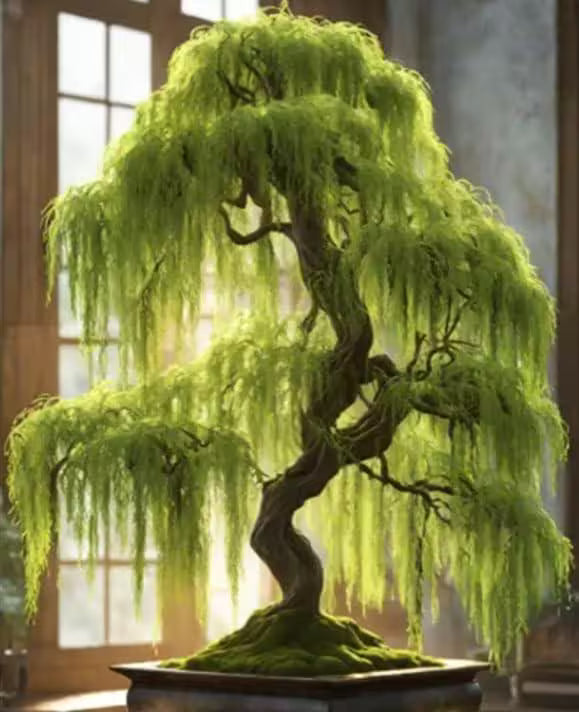 Hey Dina Willow Bonsai Tree - Fast Growing Seeds - Outdoor/Indoor(60 Seeds)