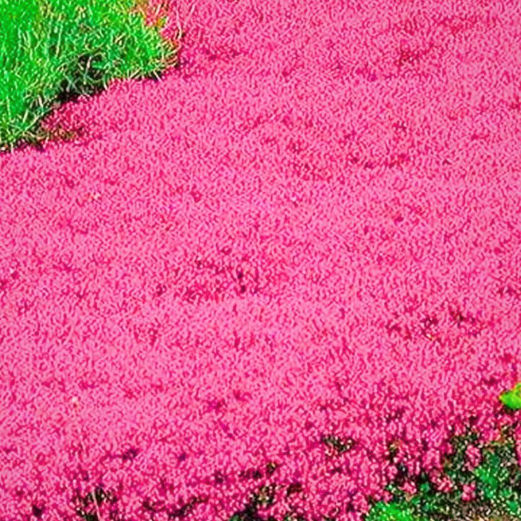 Creeping Thyme Pink Purple Ground Cover Herb 20/100/200 Seeds(20 Seeds)